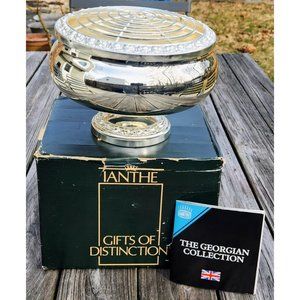 Ian Heath Ltd Silver Plated Brass Rose Bowl